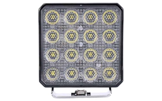 High Intensity 4.5" Square Work Light - Front