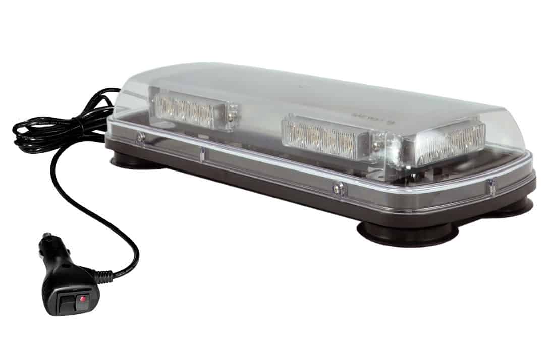 17" SAE certified Beacon Bar with Clear Cover