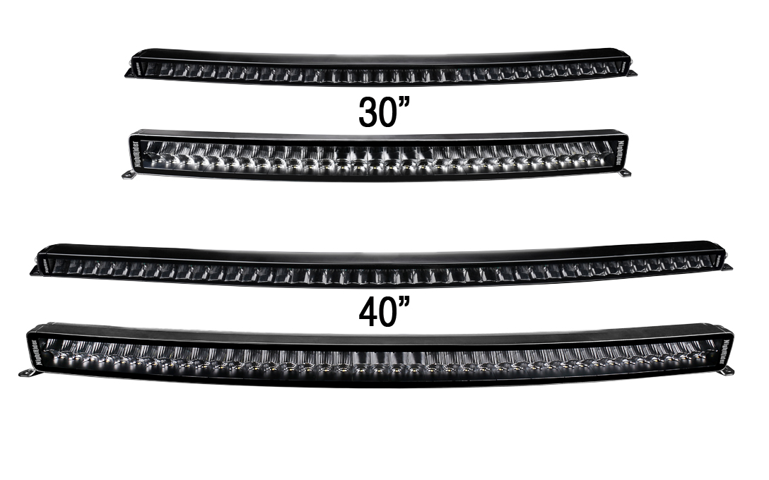 CURVED 30″ AND 40″ BARS The New Revolution in Street Legal Lighting