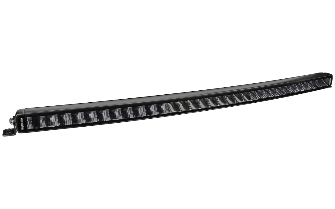 JET BLACK 32 Curved Single Row Bar ECE Certified NightRider