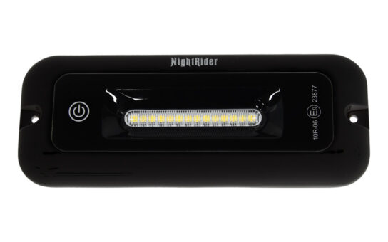 Black 6" Low Profile Linear Interior Light