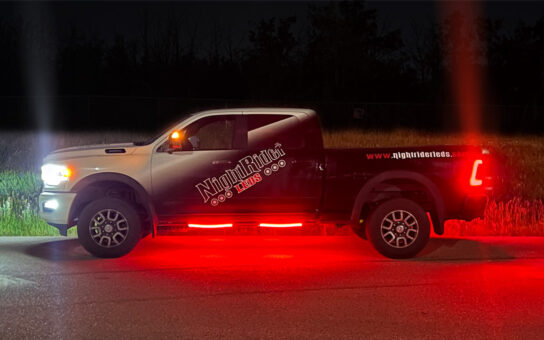 NightRider Truck with Linear Rock Lights