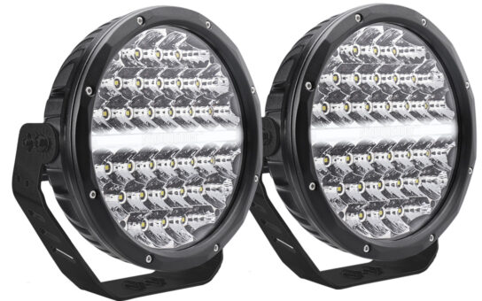 9" Round ECE certified light kit with DRLs on