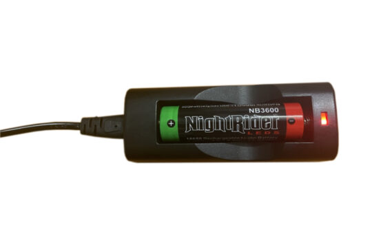 Single AC Battery Charger for NightRider 18650 Li-ion batteries